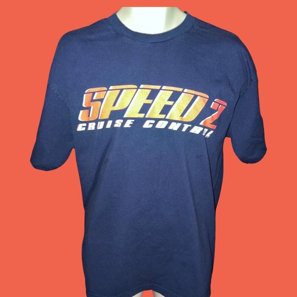 Vintage Single Stitch 1997 Speed 2 Cruise Control Movie Promo Shirt Size XL - Picture 1 of 4